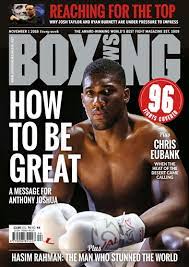 All the content is for demonstration only, we do not store the files and after reading you we ask you to buy a printed version of the magazine. Boxing News Magazine 30 10 2018 Subscriptions Pocketmags
