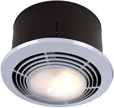 Broan Nutone 9093wh Exhaust Fan Heater And Light Combo Bathroom Ceiling Heater 1500 Watts 70 Cfm White Amazon Com