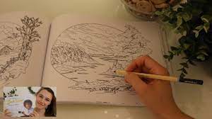I think it's more for children than adults as the pictures to color have rather large areas, but any anon ross fan will enjoy! Asmr Coloring In The Official Bob Ross Coloring Book Youtube