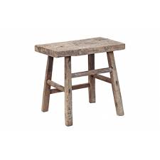 Chez drawer, vous retrouverez des tabourets design dignes des plus grands rois et des plus pour les décorations bohèmes et scandinaves, on choisit un tabouret design en tissu ou en bois (surtout. Tabouret Bois Ancien Mon Chalet Design Mon Chalet Design
