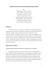 Https Www Cfms Org Files Meetings Sgm 2018 Resolutions Cfms 20position 20paper 20on 20immigrants Refugees 20and 20asylum 20seekers Pdf