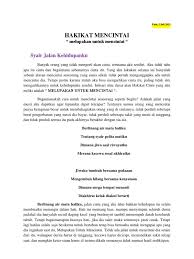 Perlu kalian ketahui bahwa cinta itu tidak ada yang dipaksakan. Hakikat Mencintai