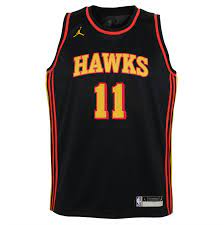 Authentic, swingman and replica trae young jerseys, with prices and what's available to buy online. Trae Young Atlanta Hawks 2021 Statement Edition Youth Nba Swingman Jer