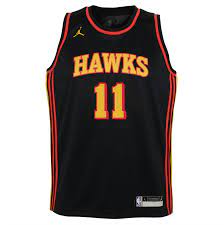 Click links for prices and more details support your favorite nba basketball team and player and look like a pro with these trae young. Trae Young Atlanta Hawks 2021 Statement Edition Youth Nba Swingman Jer