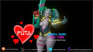 3D file FUTA Rebecca from Cyberpunk Edgerunners NSFW version and Miniatures  version COMBO PACK 🫦・Model to download and 3D print・Cults