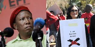 Condolences to enca and the family of karima brown. High Court To Hear Karima Brown S Complaint Against Eff Malema News24