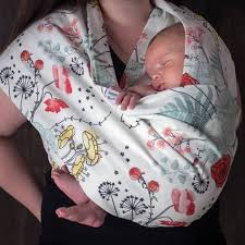 Josette La Chouette Porte Bebe Bandeaux En Coton Biologique