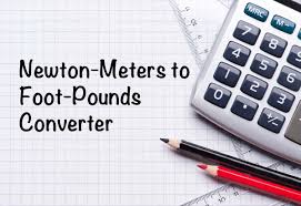 Newton Meters To Foot Pounds Nm To Ft Lb Converter