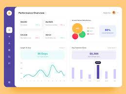 Performance Overview V 1 Png In 2020 Dashboard Design Dashboard Design Trends Medical App