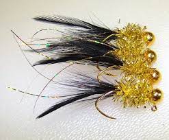 Gold Gold Black Fly Tying Fly Tying Patterns Fly Fishing Lures