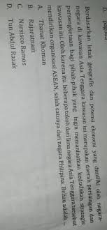 0 ratings0% found this document useful (0 votes). Berdasarkan Letak Geografis Dan Potensi Ekonomi Yang Dimiliki Oleh Negara Negara Di Kawasan Asia Brainly Co Id