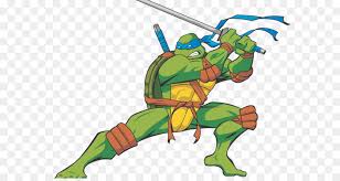 Gambar kura kura ninja hitam putih. Leonardo Kura Kura Remaja Mutant Ninja Turtles Gambar Png