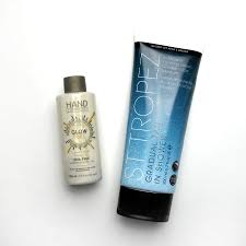 The chemistry brand, an extension of skin care giant deciem, produce effective products to keep your hands smooth, fresh and youthful. Fake Tan Reviews St Tropez In Shower Tan And Hand Chemistry Glow Oil Lab Muffin Beauty Science