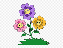 Free for commercial use no attribution required high quality images. How To Draw Cartoon Flowers Easy Step By Step Drawing Flowers Cartoon Png Transparent Clipart 1634974 Pikpng