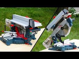 Miter Table Combination Saw Bosch Gtm 12 Jl Unboxing And Test Youtube In 2020 Bosch Mitered Saw