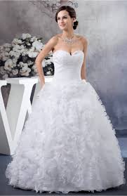 Find the perfect ball gown wedding dress photos and be inspired for your wedding. White Ball Gown Wedding Dress Fall Expensive Gorgeous Country Organza Strapless Bjsbridal