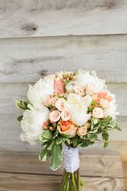 Carry your flower choice throughout the wedding by adding flowery details to your save the dates and thank you cards. Southern Country Wedding Ideas Rustic Wedding Chic Peach Wedding Flowers Flower Bouquet Wedding Blush Bouquet Wedding