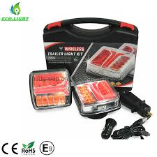 China Applied To Tractors Touring Cars And Tugboat E9 Emark Ce Rohs With Transmitter Magnetic Led Wireless Trailer Light Kit China Led Wireless Trailer Light Kit Wireless Trailer Light