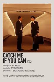 Catch Me If You Can Polaroid Movie Poster In 2020 Movie Poster Wall Film Posters Minimalist Film Poster Design