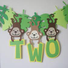 It's sure to draw a bunch of laughter from the whole crowd! Monkey Banner Two Banner Jungle Theme Monkey Birthday Animal Party Decorations Safari Zoo Theme Monkey Birthday Parties Monkey Theme Birthday Zoo Birthday Party