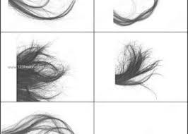 High quality paint hair brushes (300dpi). 31 Hair Braid Brushes Photoshop Free Download 123freebrushes