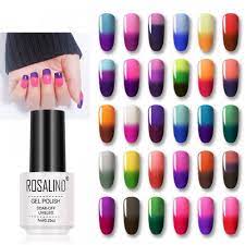 Rosalind Temperature Color Changing Gel Polish In 2021 Gel Nail Polish Set Nail Polish Color Changing Gel Polish