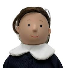 Vintage Madeline & Friends Miss Clavel 10" Poseable Nun Fashion Doll Eden