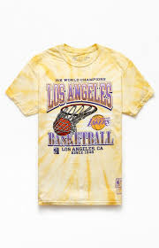 Choose from several designs in los angeles lakers champs tees and champions shirts from fansedge.com. Mitchell Ness Tie Dyed Los Angeles Lakers Finals T Shirt Pacsun