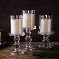 Gorgeous candle holders that enhance your space. Glass Candle Holder For Tealight Europe Glass Candlestick Home Decoration Crystal Pillar Candle Stand Wedding Candelabra Candle Holders Aliexpress