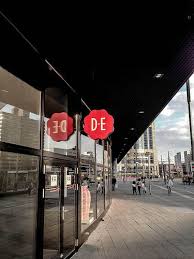 Douwe Egberts At Rotterdam Central Station Rotterdam Douwe Egberts Central Station
