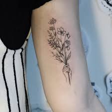 Buse Tattoos Dublin Wildflower Tattoo Tattoos Small Flower Tattoos
