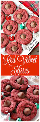 Red Velvet Kisses Recipe Easy Chocolate Chip Cookies Holiday Baking Chocolate Chip Cookies