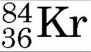 The atmosphere of mars has been found to contain 0.3 ppm of krypton. What Does The Number 84 In The Name Krypton 84 Represent Socratic