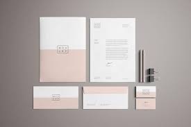 Free Advanced Clean Branding Stationery Mockup Business Card And Letterhead Paper Stationery Mockup Free Branding Mockups Psd Stationery Mockup