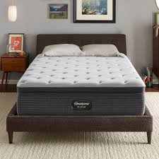Simmons Beautyrest Silver Brs900 Medium Pillowtop California King Mattress Off White Plush Mattress Pillow Top Mattress Extra Firm Mattress