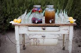 Pin By Affordable Elegance Bridal Acc On Weddings With Country Shabby Chic Flair Wedding Drink Table Wedding Food Drink Drink Table