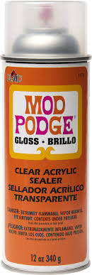 Amazon.Com: Mod Podge Matte Acrylic Sealer, 12 Ounce (1469) And Mod Podge  Dishwasher Safe Waterbase Sealer, Glue And Finish (16-Ounce), Gloss  (Cs25139)