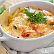 Shrimp And Lobster Queso Fundido With Fresh Tomatoes Lobster Dishes Shrimp And Lobster Food Network Recipes