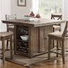 3 in 1 package includes the table and 2 stools faux marble table top, dimension: 1