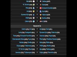 The draw will be open as there is no seeding or country protection so all 16 balls will be placed in the same bowl. Uefa Europa League Round Of 32 And Round Of 16 Draws 2014 Youtube