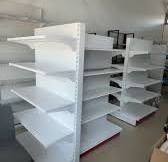 Display Shelves(supermarket shelves)...Super Gondola...Heavy Duy...,  Double, Urefu 180cm, Upana 100-120cm, Kimo 40cm, Single..za ukutani, Urefu  120, Upana 100-120, Kimo - 40cm, 📲Phone & WhatsAap +255 ...