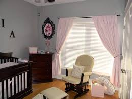 No pink and blue, no problem. Restful Pink And Gray Nursery Decor