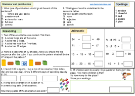Free Ks1 Sats One Worksheet A Day One Sheet Posted Daily For More Free Sheets Visit The Mumeducates Com Sats Math Strategies Grammar And Punctuation