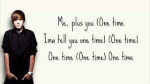A playlist featuring justin bieber and sean kingston. One Time Justin Bieber Lyrics My World Studio Version Youtube