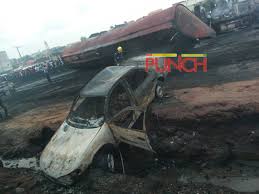 Frsc go prosecute company wey get fuel tanker wey explode. Otedola Bridge Fire Lagos Restricts Tankers To Designated Trailer Route Punch Newspapers