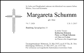 Margareta Schumm