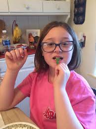 Is it strange for you to eat Chinese food? No,............ A. I am used to  eating it B. I used to eat it C. I was used to eat it