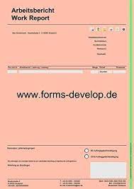 Schön rapportzettel vorlage bilder stundenzettel vorlagen für excel word pdf stundenzettel vorlagen und vordrucke finden. Arbeitsberichte Rapportzettel Leistungsnachweis Pdf A4 H Standard Amazon De Burobedarf Schreibwaren