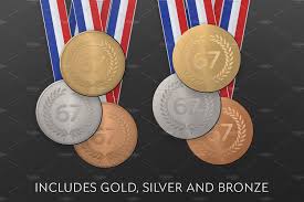 Medal Mockup Modern Business Cards Design Modern Business Cards Business Card Design