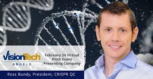 I'm looking forward to pitching CRISPR QC at this great group of people,  VisionTech Partners